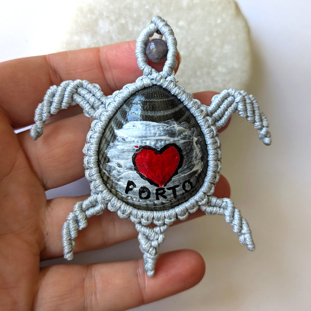 Silver Turtle Keychain