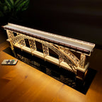 Luís I Bridge Decorative Wooden Lamp