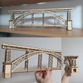 Porto Souvenir: DIY 3D Wooden Model with Lights – Luís I Bridge