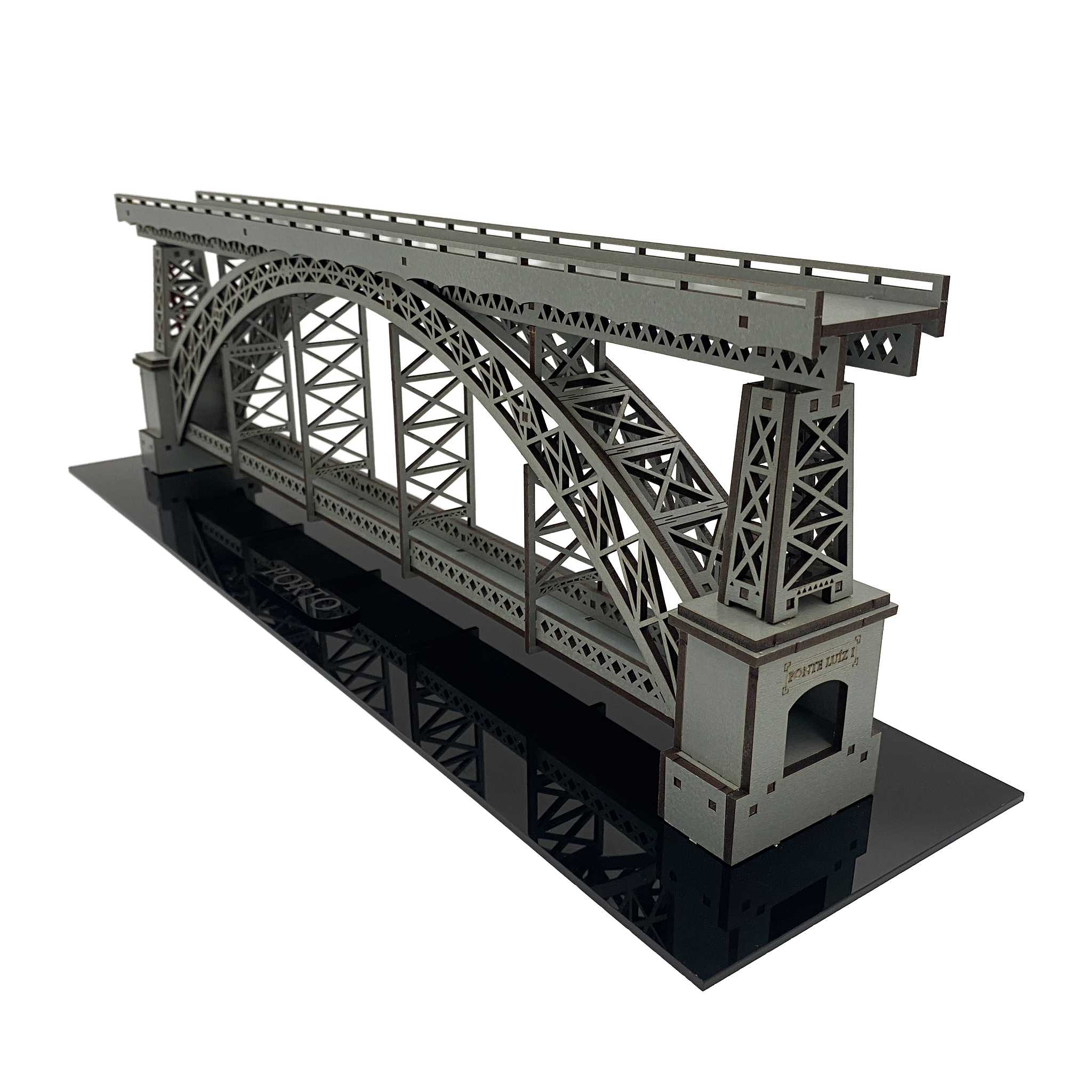 Luís I Bridge Decorative Wooden Lamp