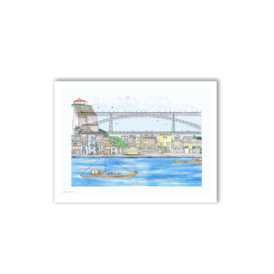 Postcard “A View of Porto”