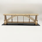 Porto Souvenir: Luís I Bridge DIY Model Kit – 3D Wooden Puzzle with Lights